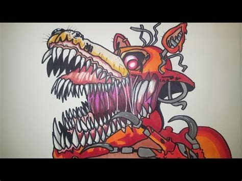 twisted foxy|twisted foxy action drawing.